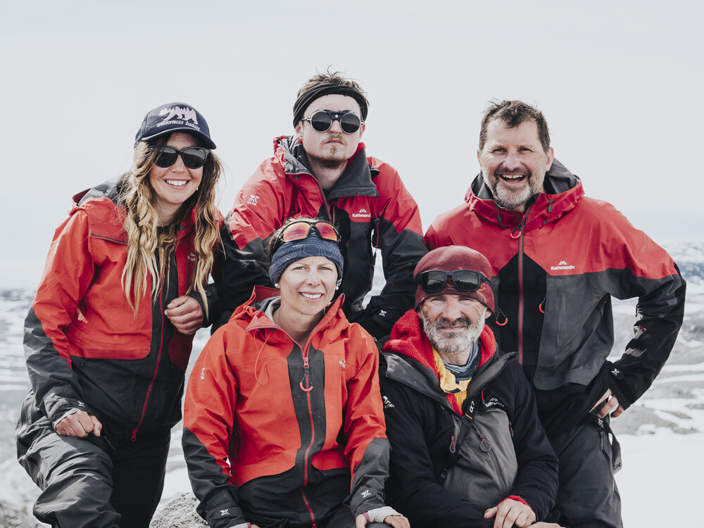 Inspiring Explorers with AHT Executive Director Nigel Watson and guide Bengt Rotmo