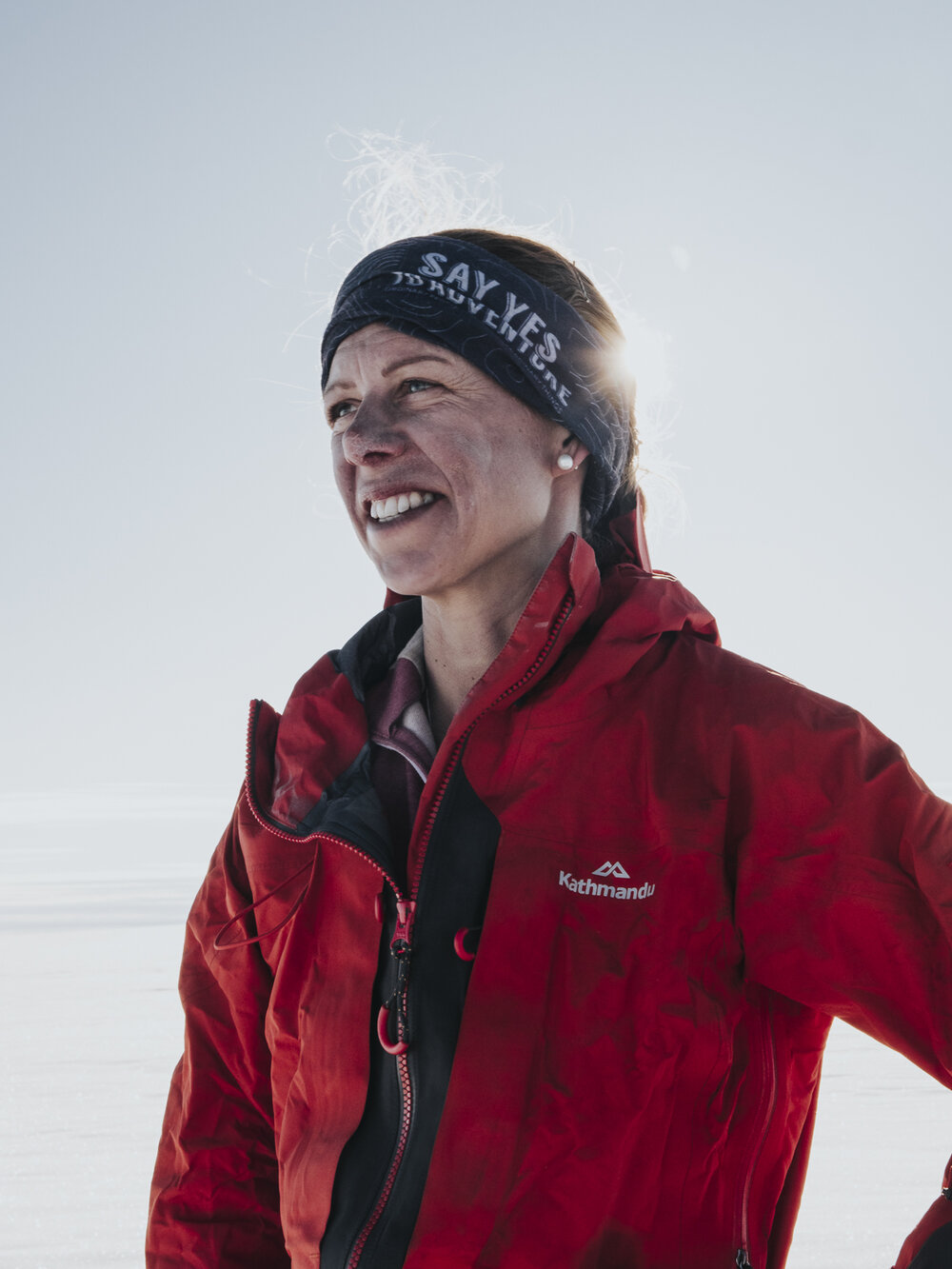 Inspiring Explorer Hollie Woodhouse during the crossing (001)