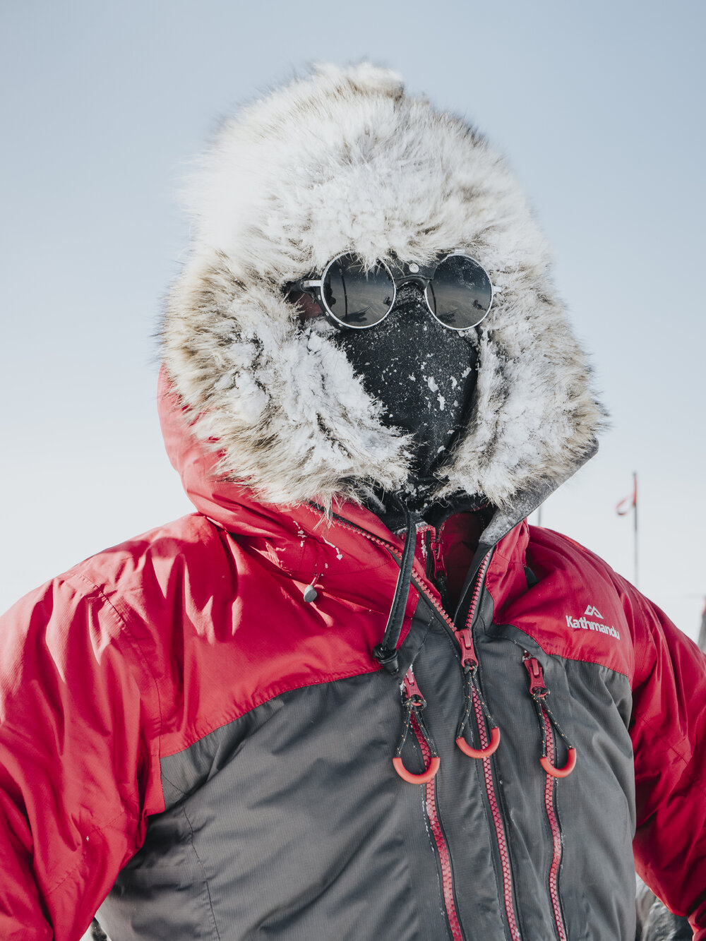Inspiring Explorer Brando Yelavich during the crossing