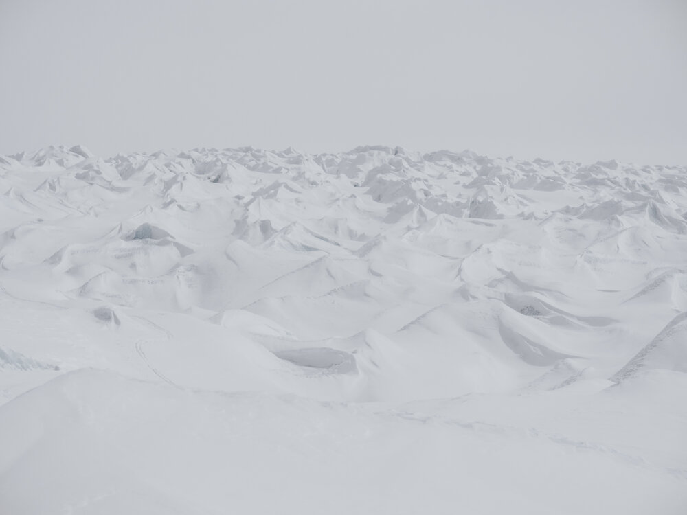 Greenland landscape showing undulating terrain
