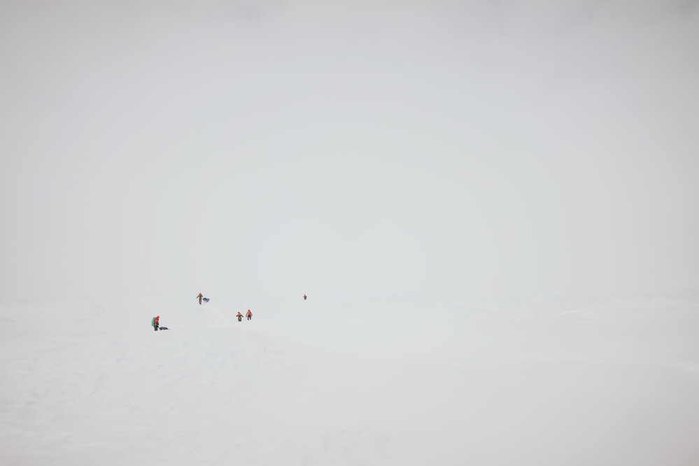 Inspiring Explorers Expedition&trade; team in the distance