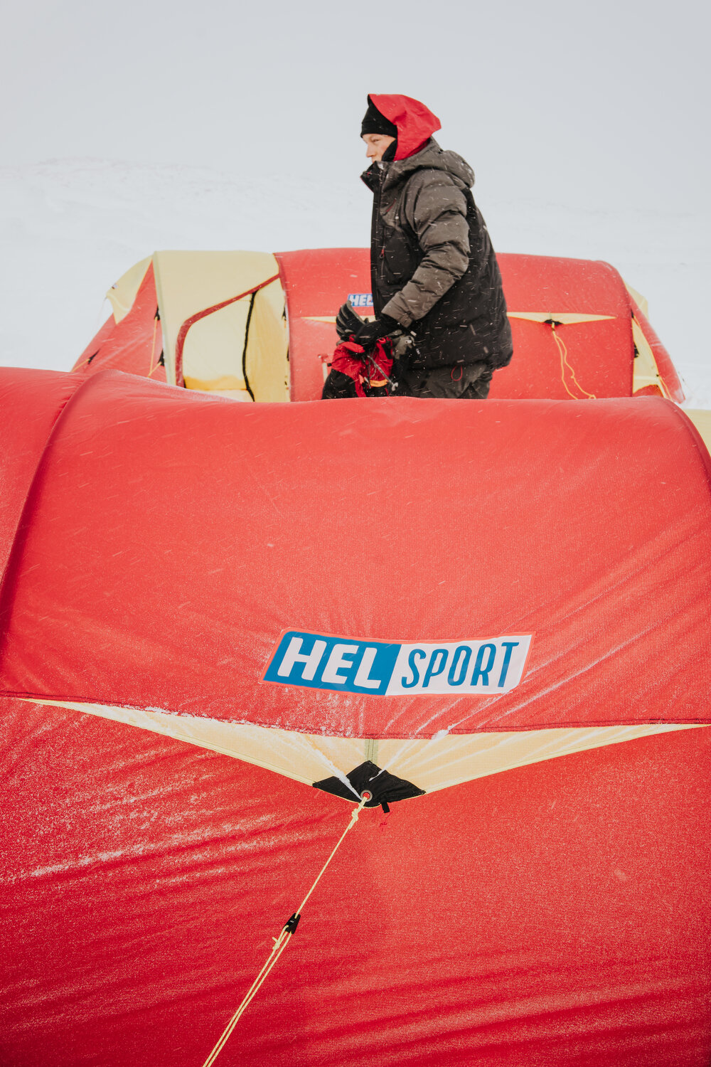 Inspiring Explorer Keith Parsons at camp