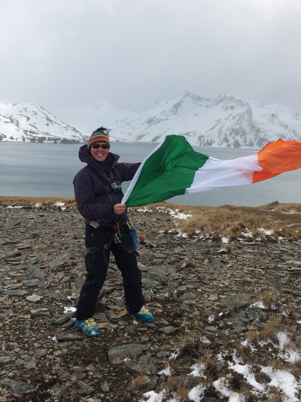 Inspiring Explorer Sin&eacute;ad Hunt in South Georgia (002)