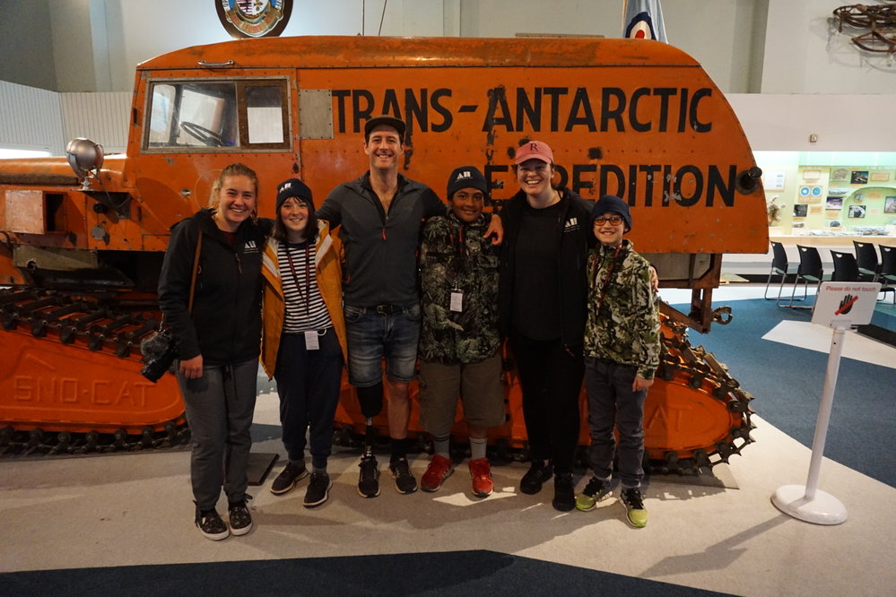 Young Inspiring Explorers with Inspiring Explorers&trade; Alumni and William Pike