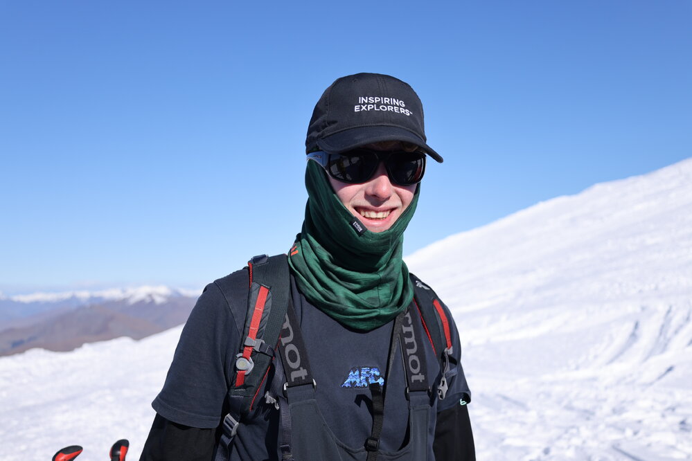 Inspiring Explorer Cameron Marshall at Soho Basin