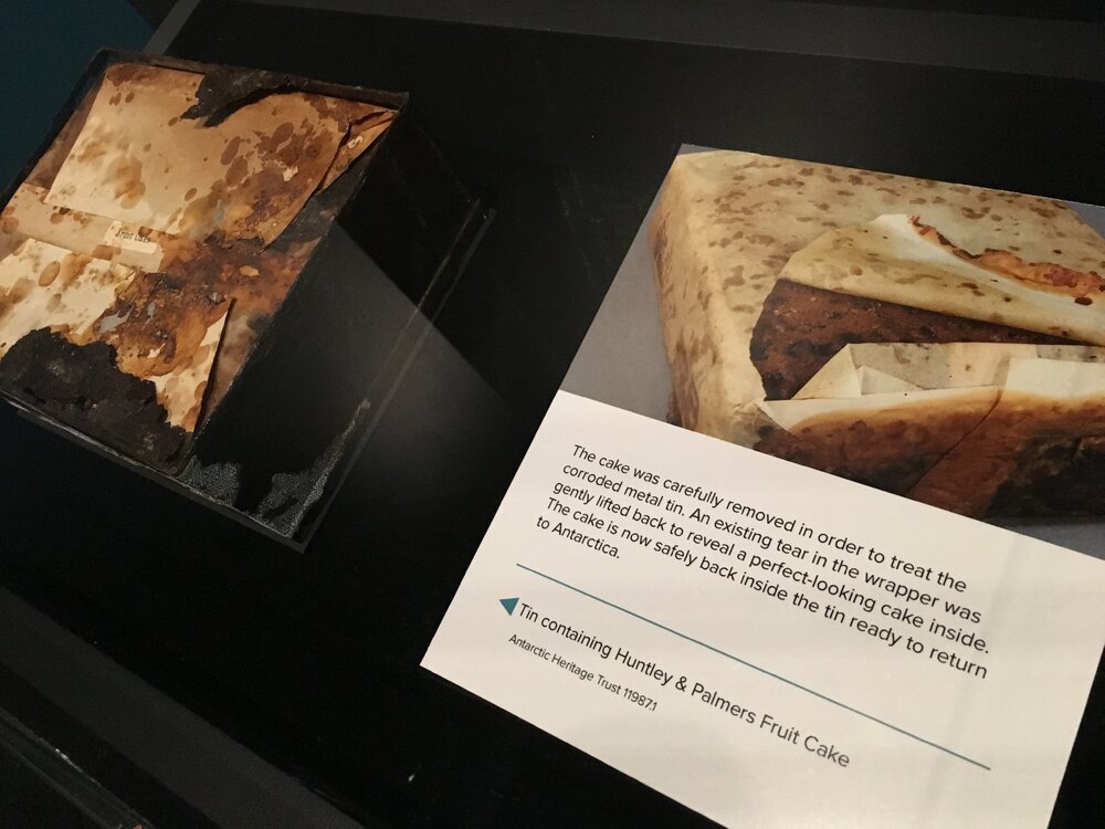 Breaking the Ice Exhibition &acirc;&euro;&ldquo; Century-old fruit cake