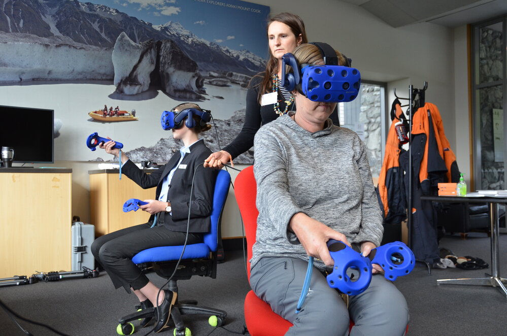 Hillary's Hut - Antarctica Virtual Reality Experience 1.0 Tour at The Hermitage, Mount Cook - AHT's Sarah Bouckoms (008)