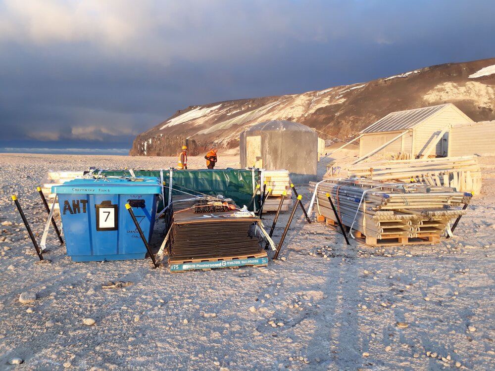 Timber and cuber delivered to Cape Adare in the 2019-20 season (002)