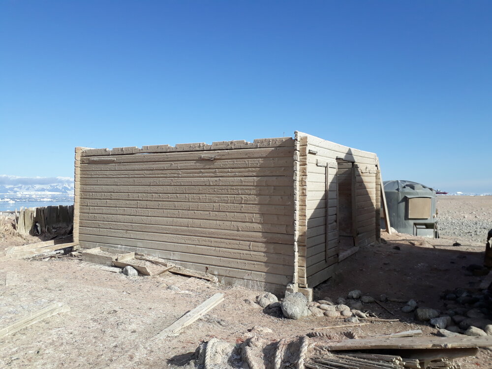 Borchgrevink's Stores Hut at Cape Adare during the 2019-20 season (001)