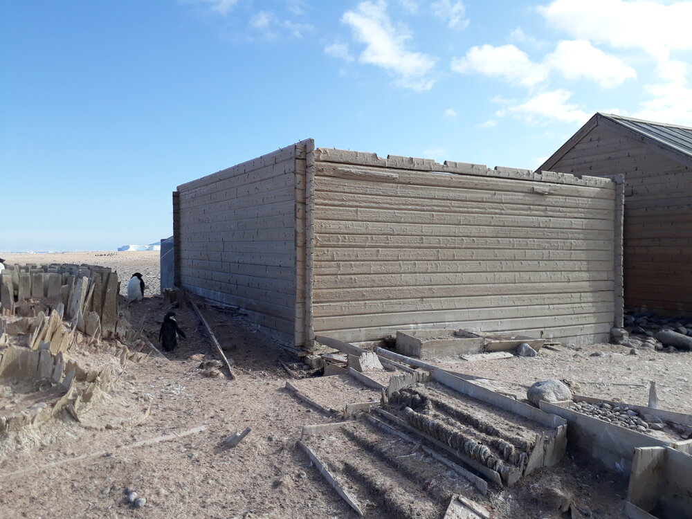 Borchgrevink's Stores Hut at Cape Adare during the 2019-20 season (003)
