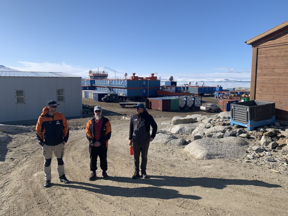 2019-20 AHT and Antarctica New Zealand Staff at Mario Zucchelli Station