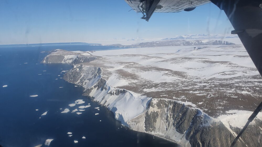 2019-20 View from the Twin Otter plane