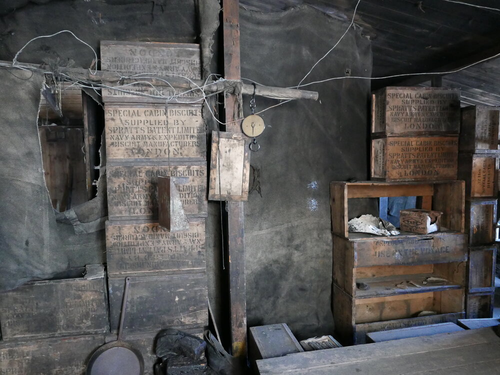Salter Scales after repatriation to 'Discovery' hut (001)