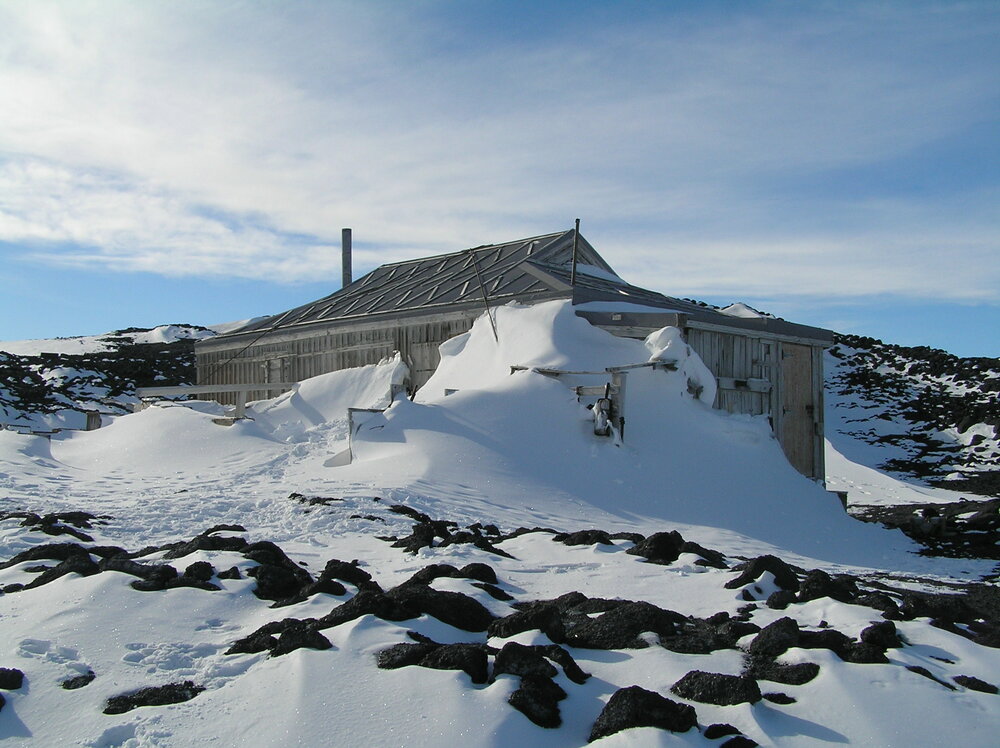 2006 Stables, Shackleton's 'Nimrod' hut, Cape Royds