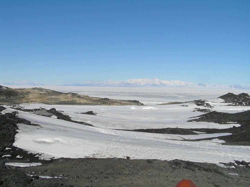 2006 Cape Royds, looking West across the sound