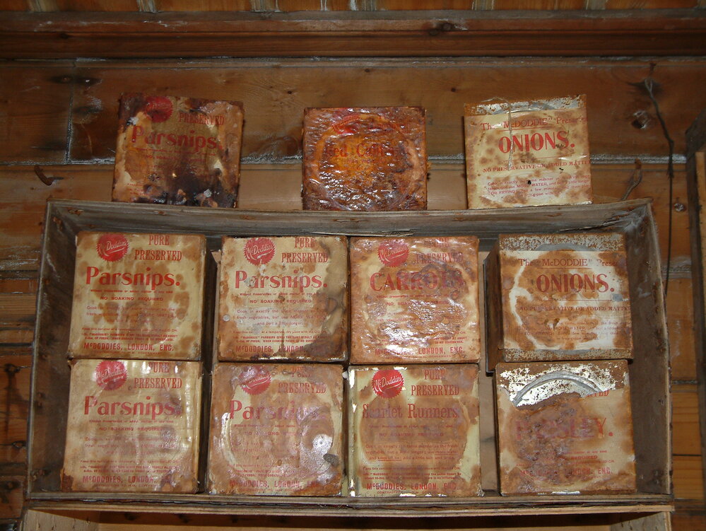 2005 Shackleton's 'Nimrod' hut interior, Cape Royds (014)