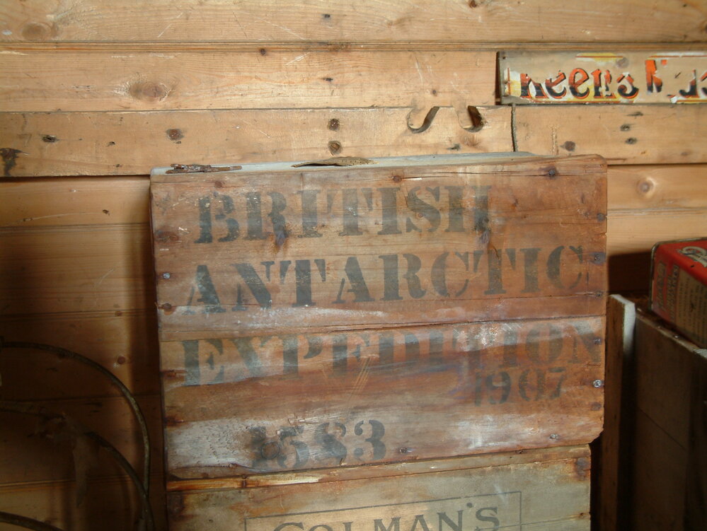 2005 Shackleton's 'Nimrod' Hut interior, Cape Royds (003)