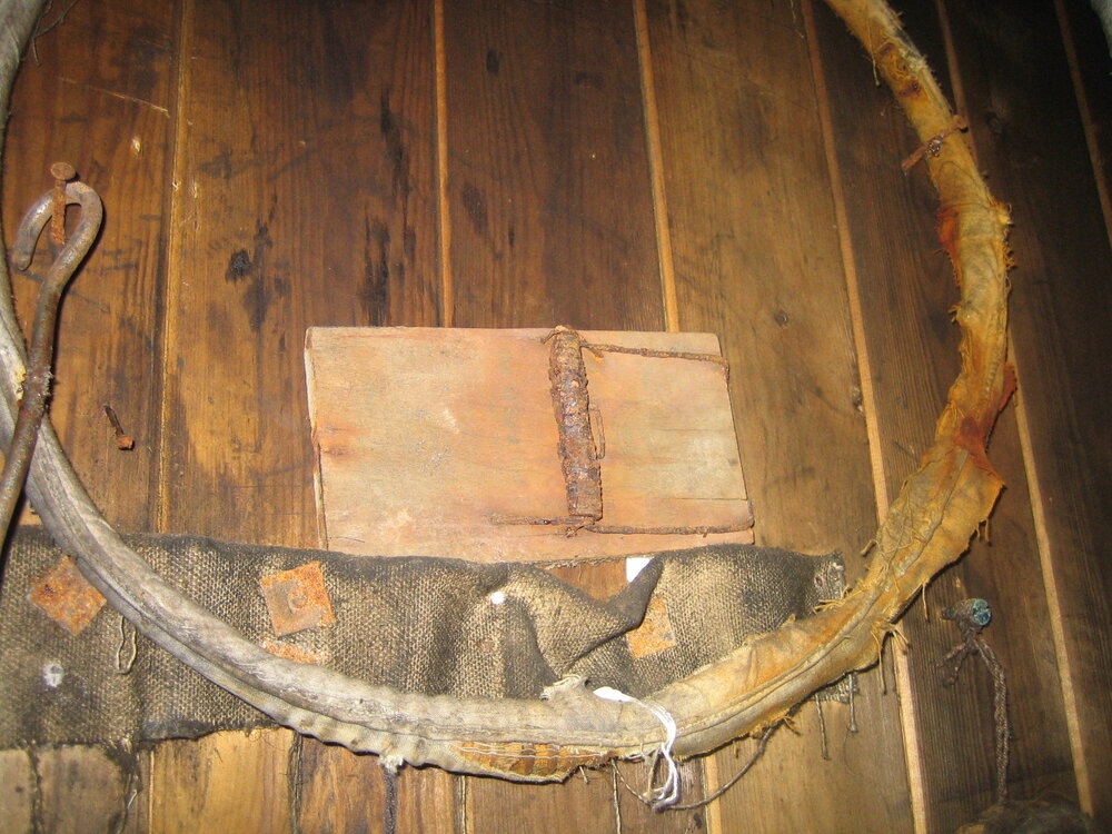 2005 Rat trap inside Scott's 'Terra Nova' hut, Cape Evans