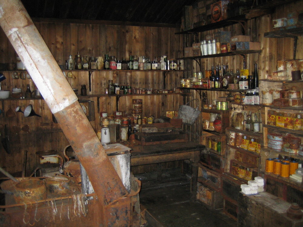 2005 Galley inside Scott's 'Terra Nova' hut, Cape Evans