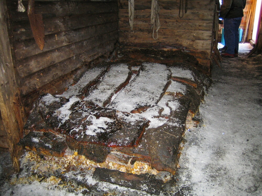 2005 Seal blubber, Scott's 'Terra Nova' hut, Cape Evans