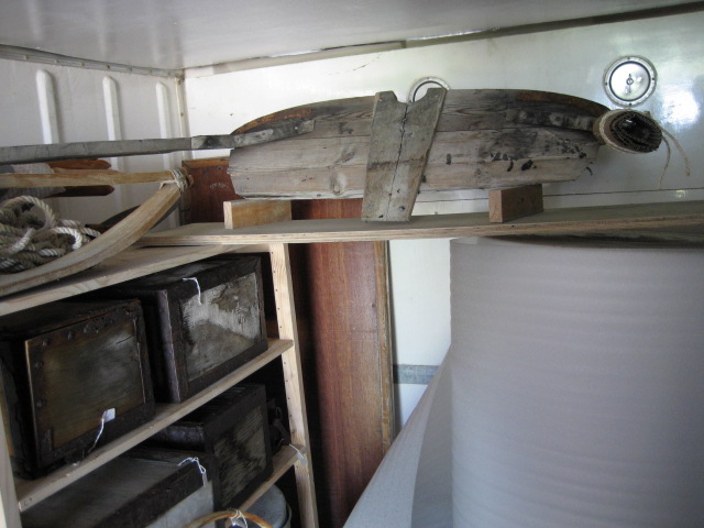 2006 Interior of the AHT storage container at Scott Base (010)