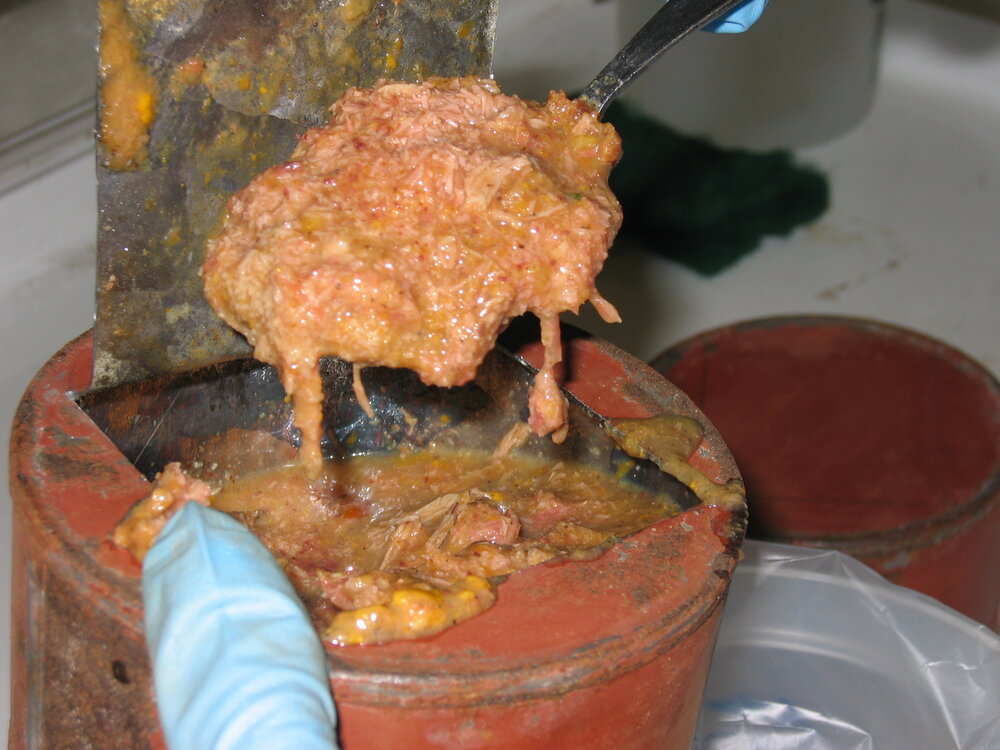 2006 Curried Rabbit removed from can (003)