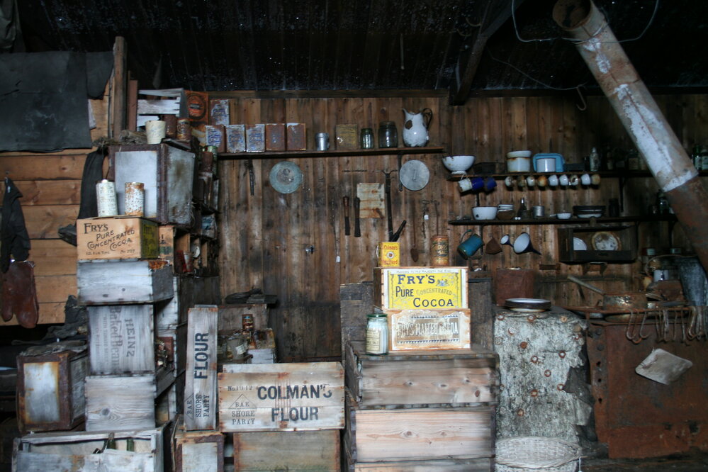 2006 Galley inside Scott's 'Terra Nova' hut, Cape Evans