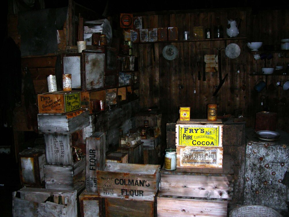 2006 Scott's 'Terra Nova' hut interior, Galley (001)