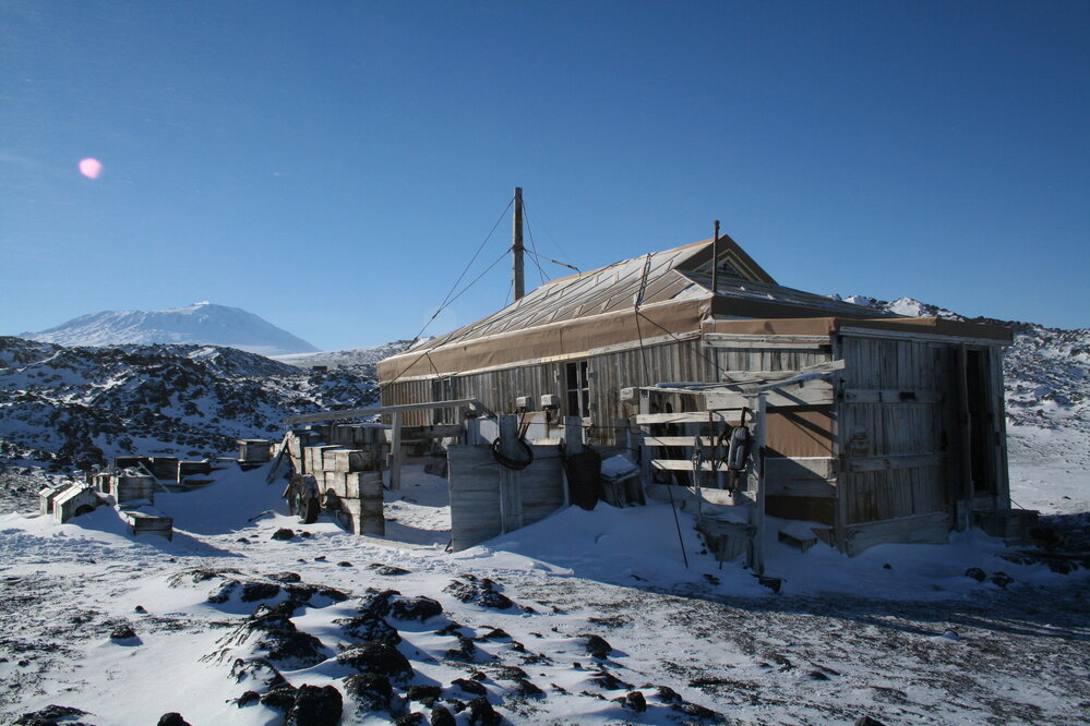 2006 Shackleton's 'Nimrod' hut exterior, Cape Royds (008)