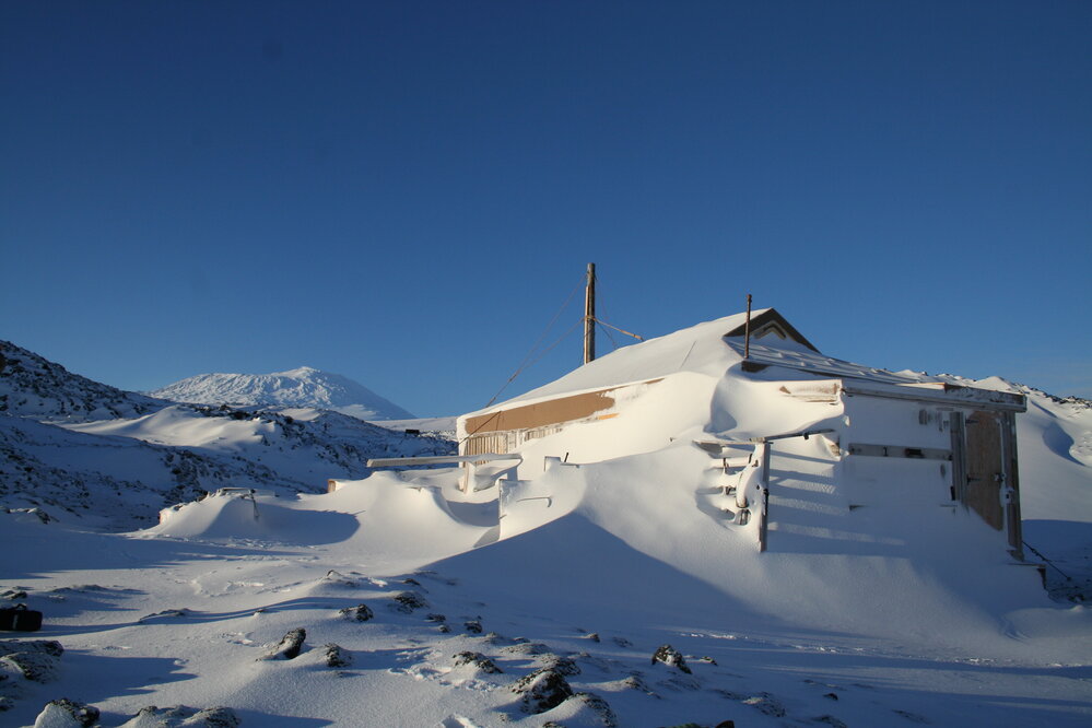 2006 North West corner of Shackleton's 'Nimrod' hut, Cape Royds