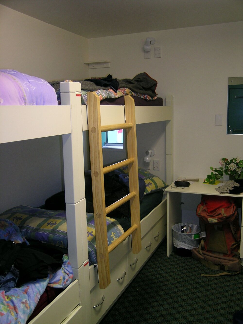 2005 Bunk beds inside a bedroom at Scott Base