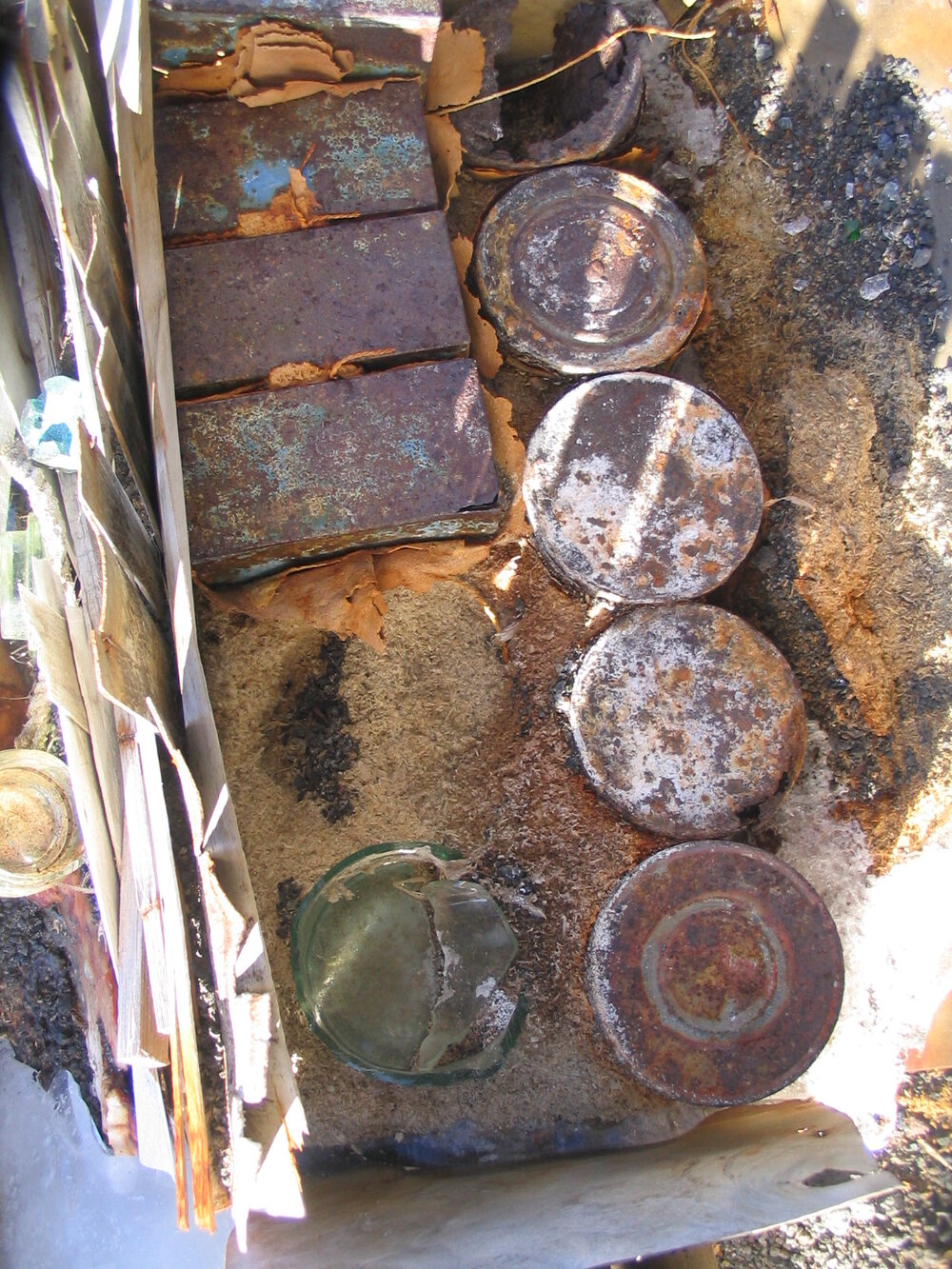 2006-07 Artefacts excavated from Bowers' Annexe, Cape Evans
