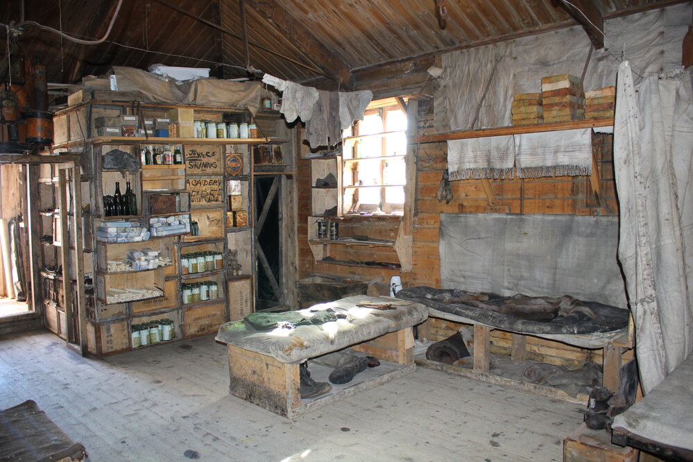 2019-20 Shackleton's 'Nimrod' Hut inspection, interior (008)