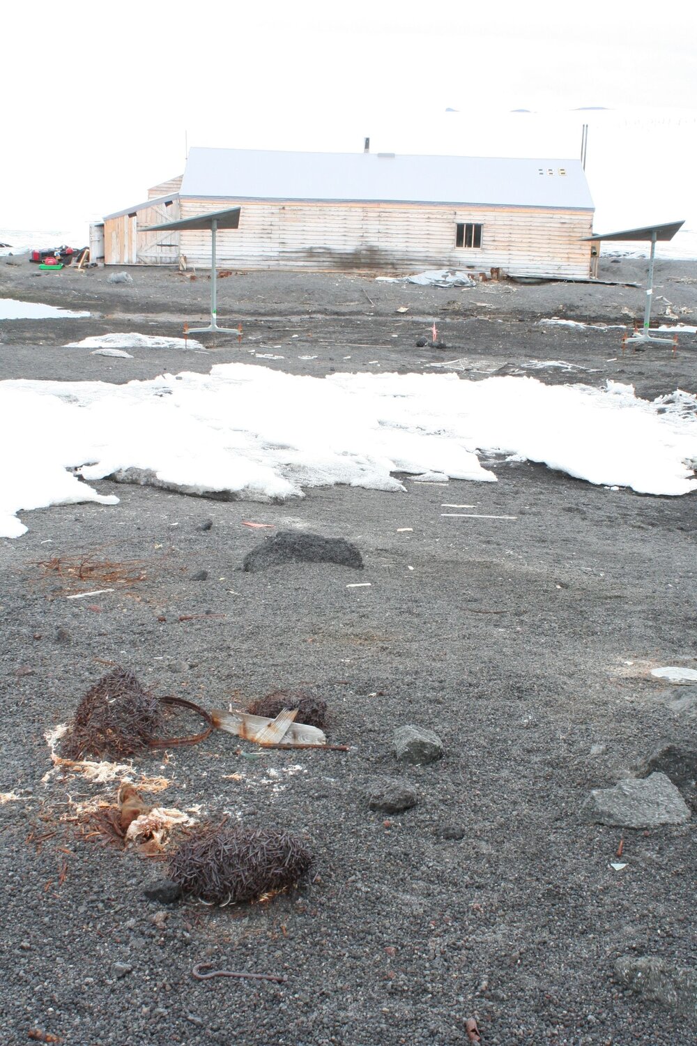 2008-09 'Terra Nova' hut artefact monitoring, exterior (021)