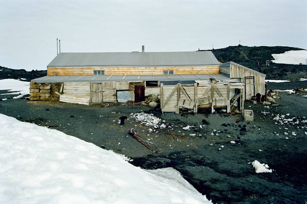 2002 Scott's 'Terra Nova' hut, North elevation
