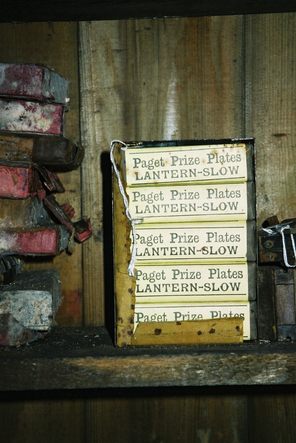 2002 Scott's 'Terra Nova' hut, interior - Photographic supplies in Ponting's Darkroom (004)