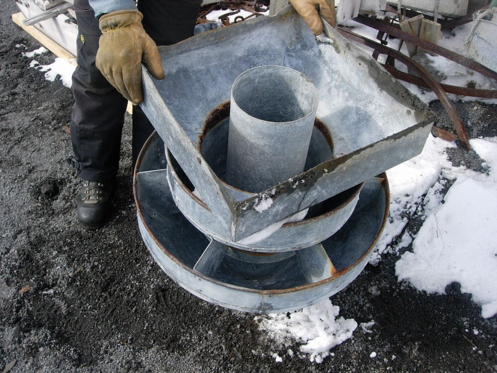 Flue parts, Scott's 'Terra Nova' Hut (002)
