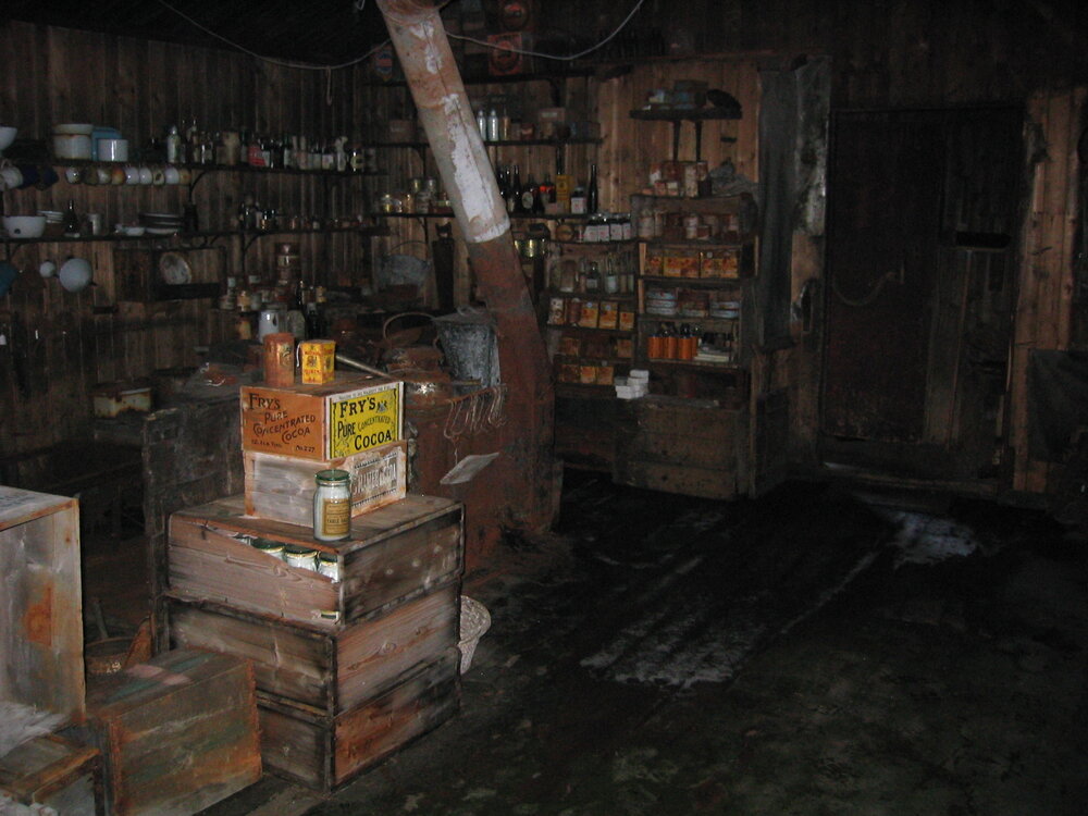 2004-05 Scott's 'Terra Nova' hut, work task, inspection (108)