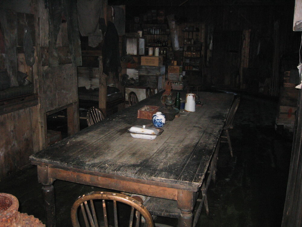 2004-05 Scott's 'Terra Nova' hut, work task, inspection (127)