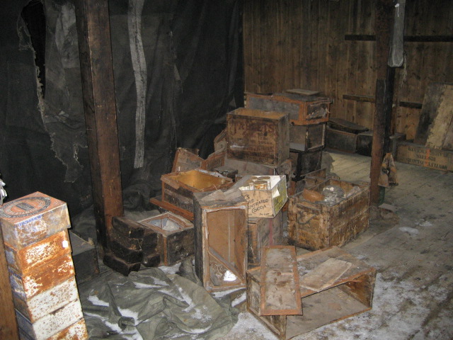 2006 Snow ingress inside Scott's 'Discovery' hut