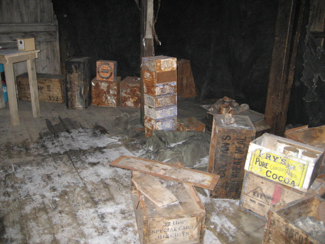 2006 Snow ingress inside Scott's 'Discovery' hut