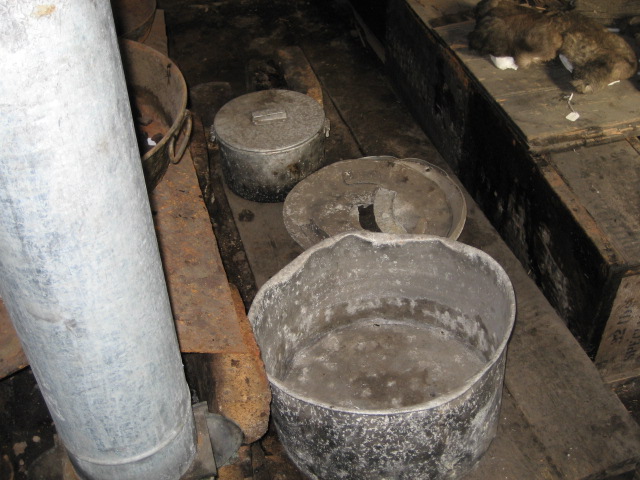 2006 Stove area inside Scott's 'Discovery' hut, Hut Point
