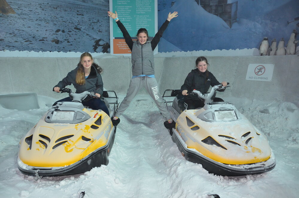 Young Inspiring Explorers&trade; weathering a storm in the International Antarctic Centre (004)
