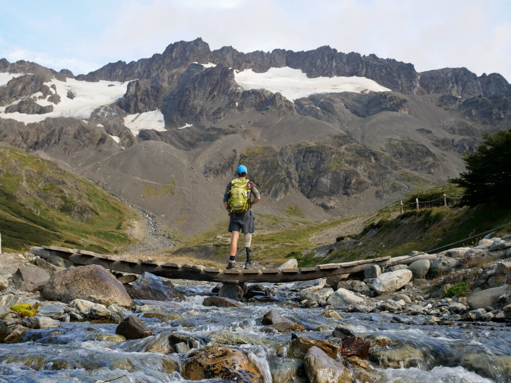 The Inspiring Explorers Expedition&trade; team did the Martial glacier walk behind Ushuaia on their way to the Antarctic Peninsula