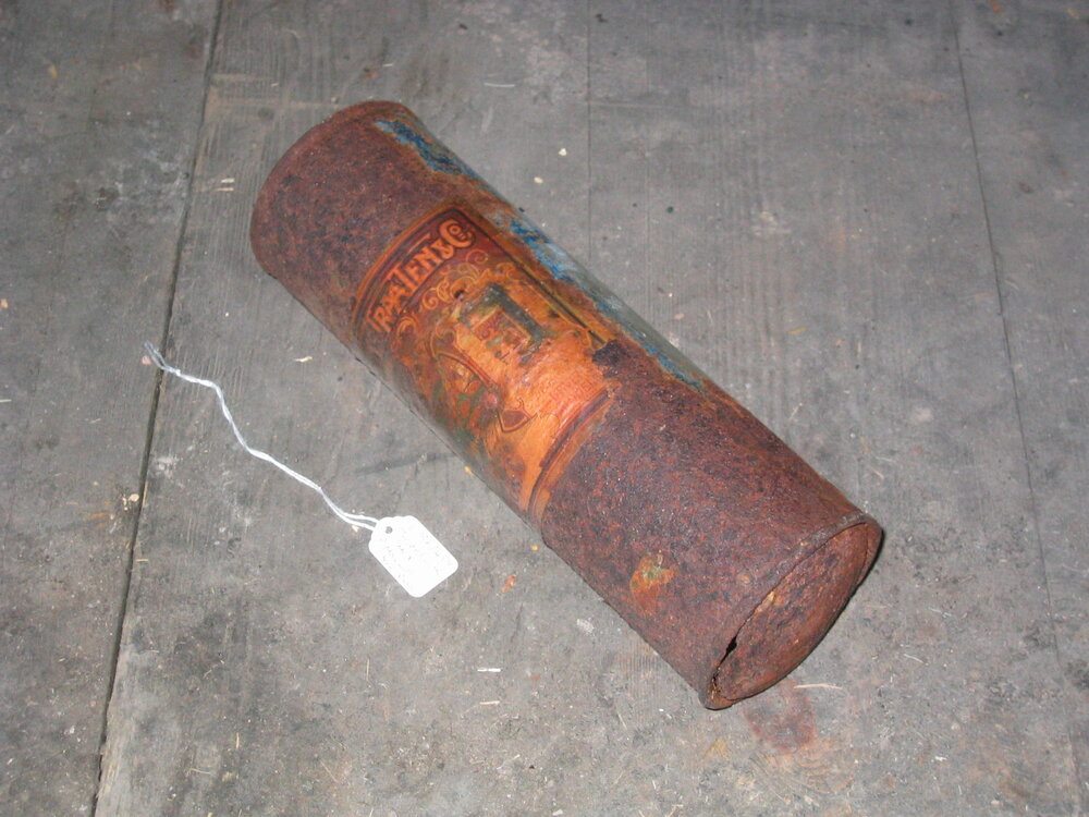 Tin in Scott's 'Discovery' Hut