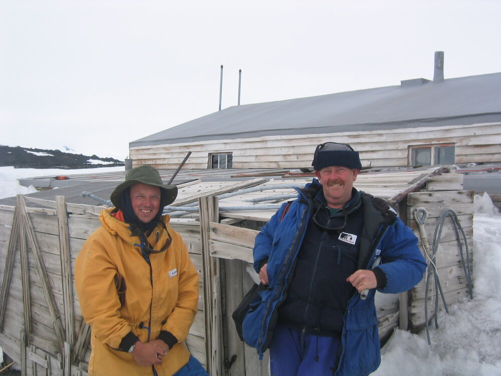 2003-04 AHT Heritage Carpenter Michael Powell and contracted Historian David Harrowfield