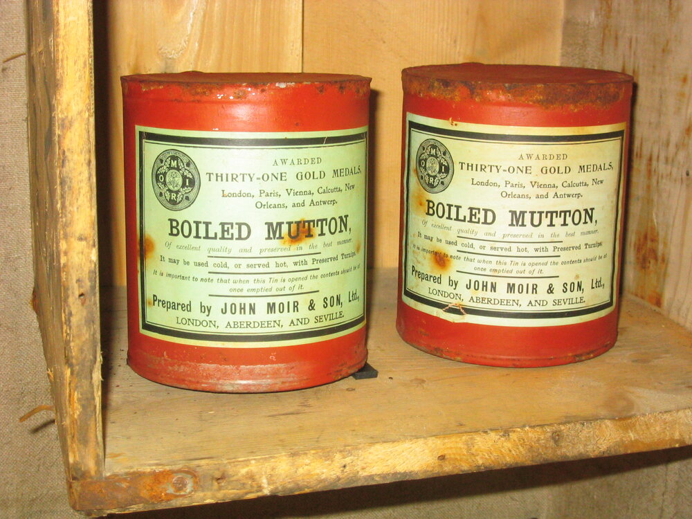 2003-04 Boiled Mutton in Shackleton's 'Nimrod' Hut