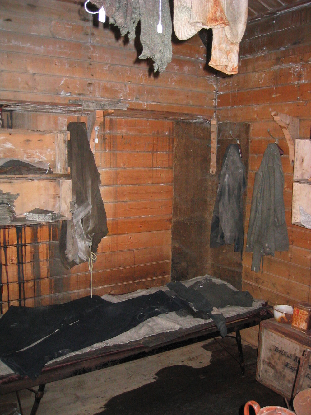 Northeast corner of Shackleton's 'Nimrod' Hut 