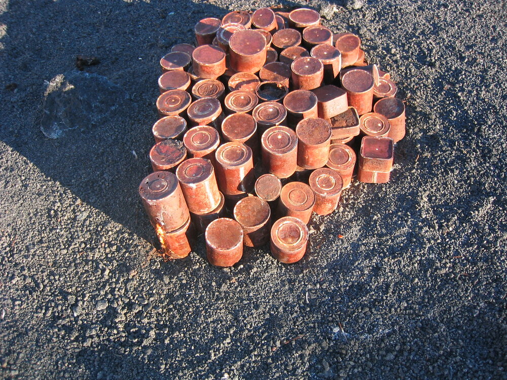 Tinned food near Shackleton's 'Nimrod' Hut