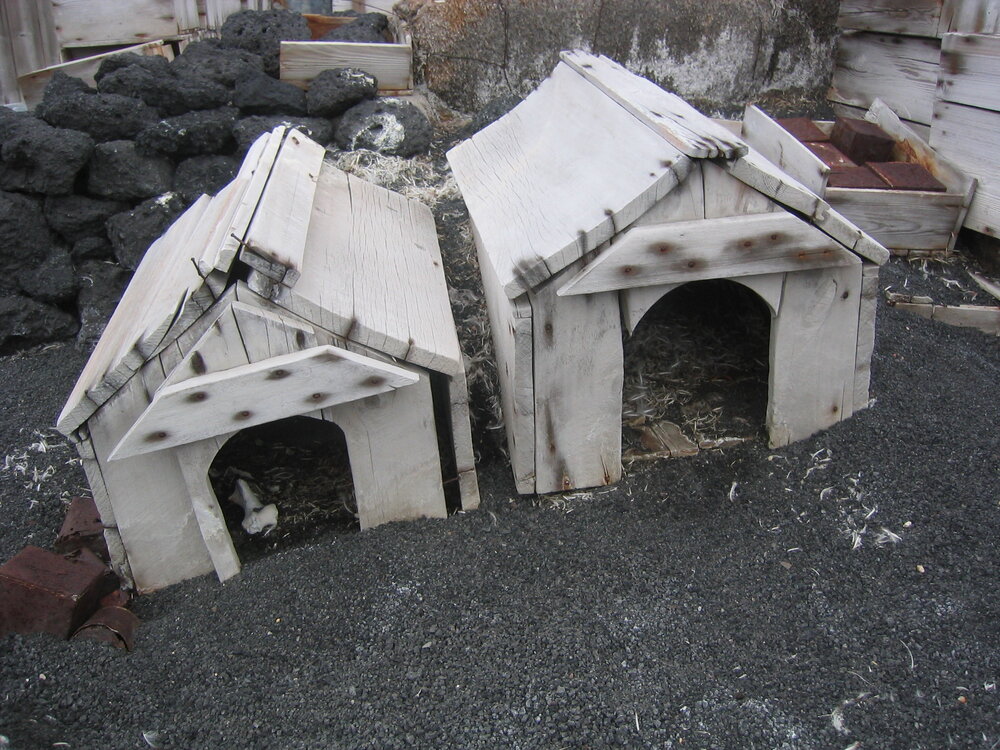 Kennels outside Shackleton's 'Nimrod' Hut